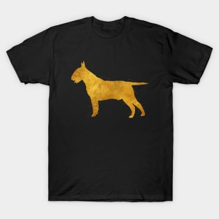 Bull Terrier golden art T-Shirt